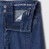 Barn jeans med vida ben och fotled Barn jeans med vida ben och fotled