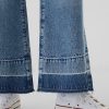 Barn jeans med vida ben och fotled