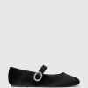 Barn sammet Mary Jane Flats