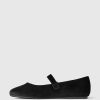 Barn sammet Mary Jane Flats
