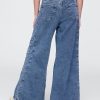 Barn stickade baggy jeans