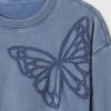 Barn vintage mjuk Dolman sweatshirt