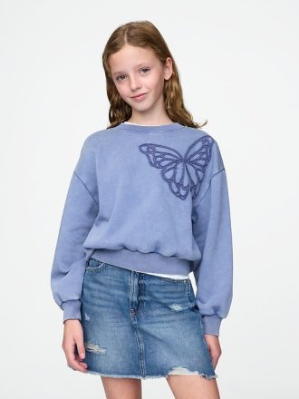 Barn vintage mjuk Dolman sweatshirt