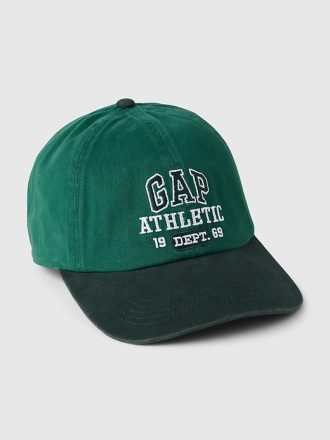Baseballhatt med logotyp i ekologisk bomull