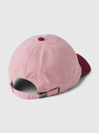 Baseballhatt med logotyp i ekologisk bomull