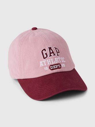 Baseballhatt med logotyp i ekologisk bomull