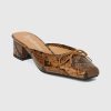 Basilio Heeled Mule
