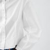 Beskuren skjorta i ekologisk bomull Poplin Barrel Sleeve
