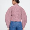 Beskuren skjorta i ekologisk bomull Poplin Barrel Sleeve
