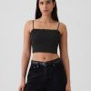Beskuren smockad Cami