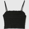 Beskuren smockad Cami