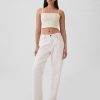 Beskuren smockad Cami
