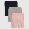 Bikershorts för småbarnsmix och matchat sallad fåll (3-pack) Bikershorts för småbarnsmix och matchat sallad fåll (3-pack)