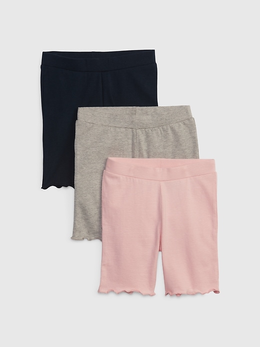 Bikershorts för småbarnsmix och matchat sallad fåll (3-pack) Bikershorts för småbarnsmix och matchat sallad fåll (3-pack)
