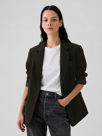 Borstad Twill Relaxed Blazer