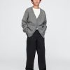 Borstad cardigan för barn