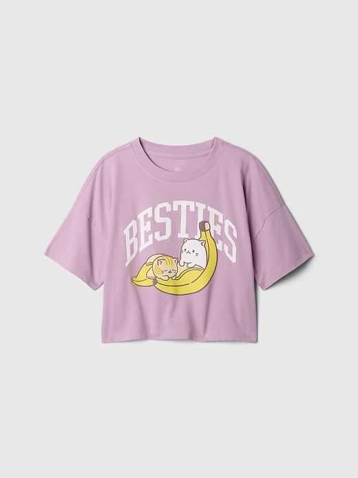Boxy grafisk T-shirt för barn Boxy grafisk T-shirt för barn