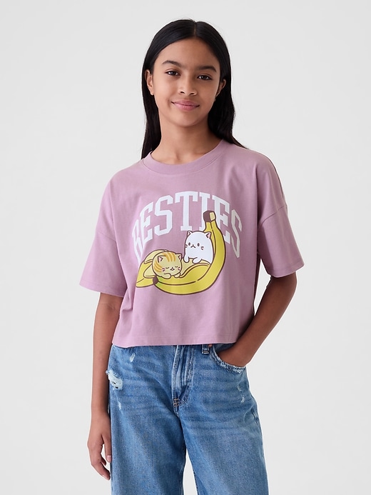 Boxy grafisk T-shirt för barn Boxy grafisk T-shirt för barn