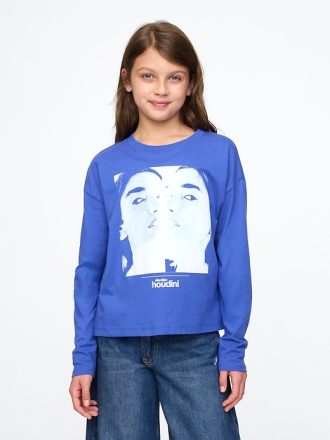 Boxy grafisk T-shirt för barn