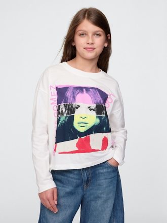 Boxy grafisk T-shirt för barn