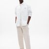 Brannan Bear Oxford Shirt i Untucked Fit