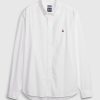 Brannan Bear Oxford Shirt i Untucked Fit