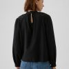 Broderad Eyelet Top