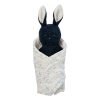 Bunny Rattle och Burp Cloth Bunny Rattle och Burp Cloth