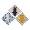 Bunny Rattle och Burp Cloth Bunny Rattle och Burp Cloth