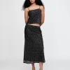Burnout Velvet Cropped Cami