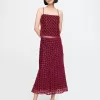 Burnout Velvet Cropped Cami