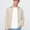 Cardigan med full dragkedja