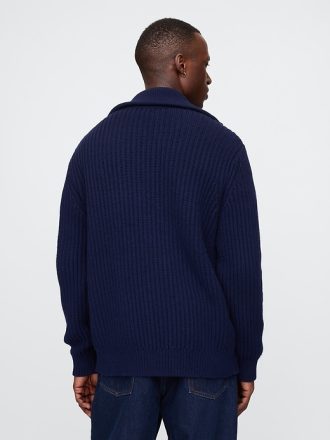Cardigan med full dragkedja