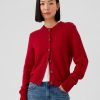 CashSoft Cropped Cardigan