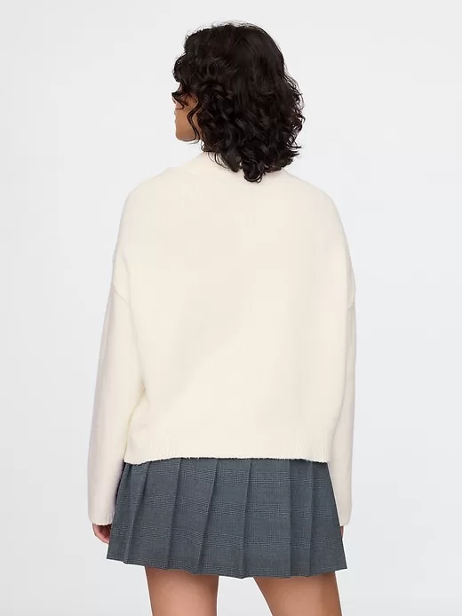 CashSoft Cropped hög V-ringad tröja CashSoft Cropped hög V-ringad tröja