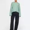 CashSoft Cropped hög V-ringad tröja CashSoft Cropped hög V-ringad tröja