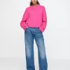 CashSoft Cropped hög V-ringad tröja CashSoft Cropped hög V-ringad tröja