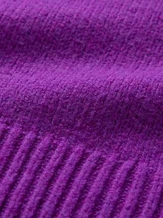 CashSoft Cropped hög V-ringad tröja