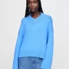 CashSoft Cropped hög V-ringad tröja CashSoft Cropped hög V-ringad tröja