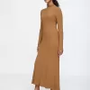 CashSoft Plisserad Rib Maxi Sweater Dress CashSoft Plisserad Rib Maxi Sweater Dress