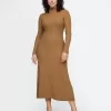CashSoft Plisserad Rib Maxi Sweater Dress CashSoft Plisserad Rib Maxi Sweater Dress