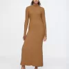 CashSoft Plisserad Rib Maxi Sweater Dress CashSoft Plisserad Rib Maxi Sweater Dress