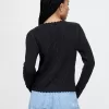 CashSoft Pointelle Cardigan