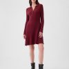 CashSoft Polo Mini Sweater Dress