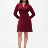 CashSoft Polo Mini Sweater Dress