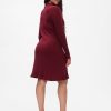 CashSoft Polo Mini Sweater Dress