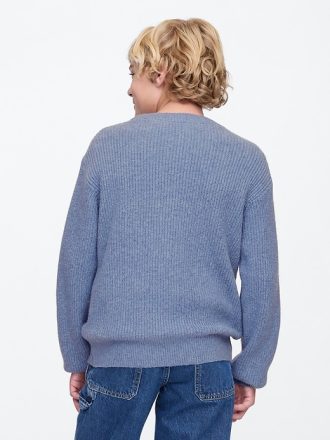 CashSoft Rib Crewneck tröja