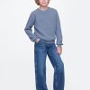 CashSoft Rib Crewneck tröja
