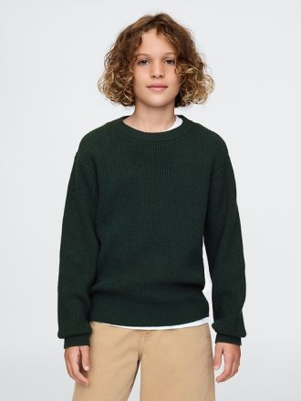 CashSoft Rib Crewneck tröja