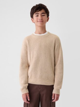 CashSoft Rib Crewneck tröja